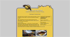 Desktop Screenshot of coburger-bratwurst.com